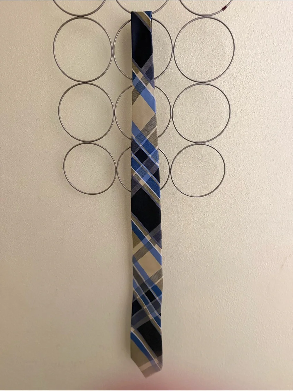 Michael Kors Plaid Silk Tie